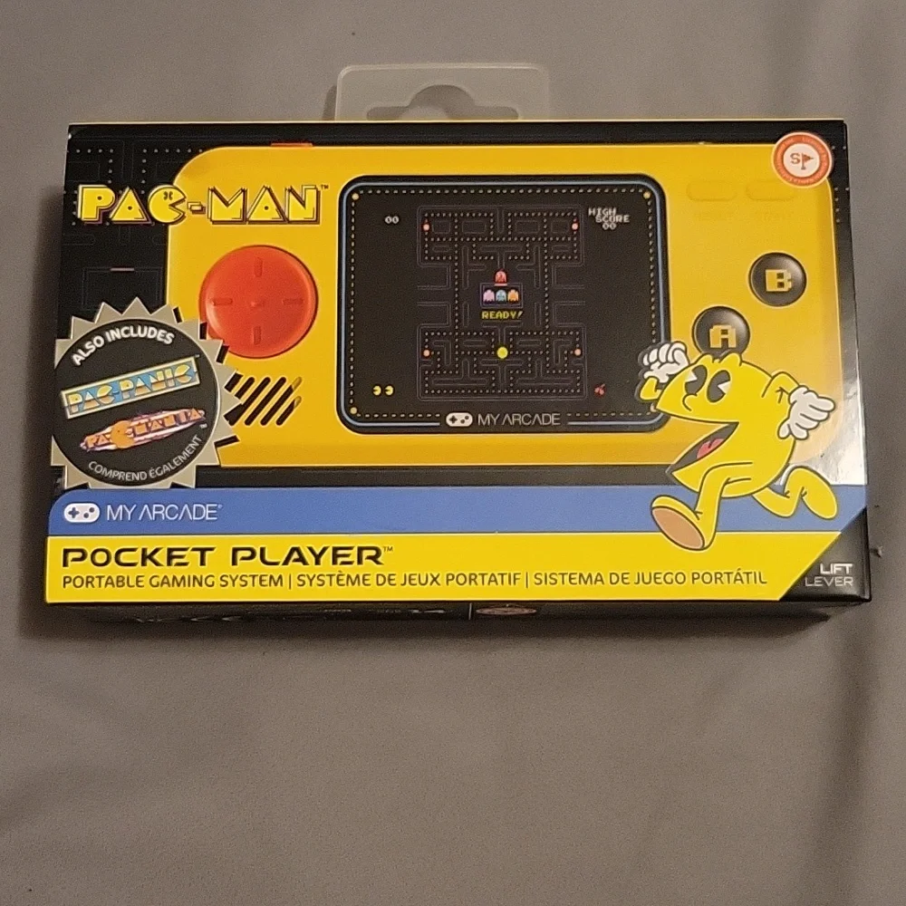 Pac-Man Pocket Player Portable Gaming System